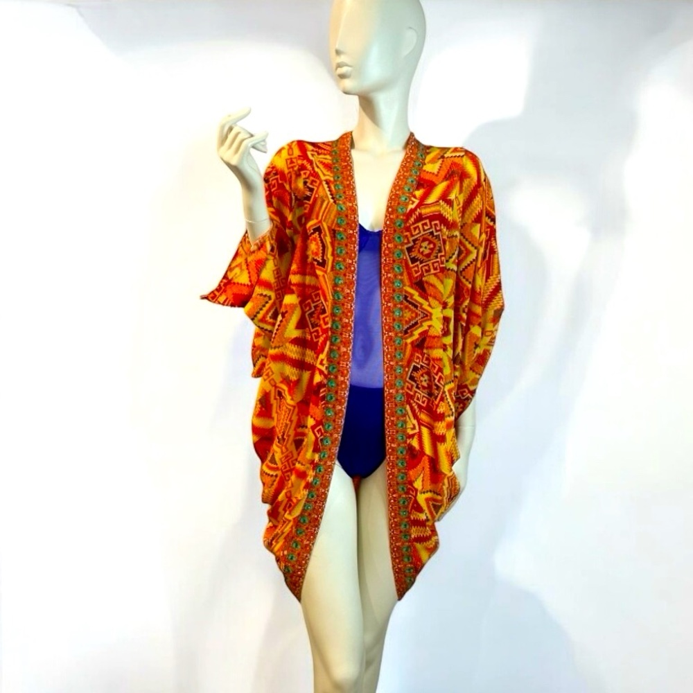 INOA 100% Silk Kaftan From Australia